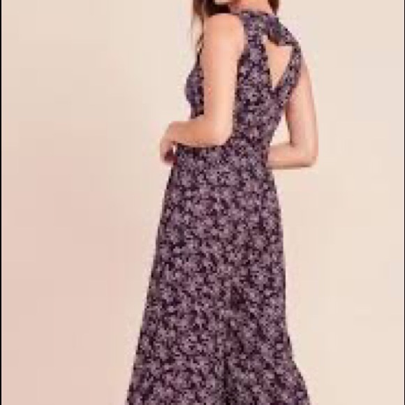 JACK BY BB Dakota Deep Blue Jumpsuit Floral Romper , Size 4 NWT - Picture 2 of 7